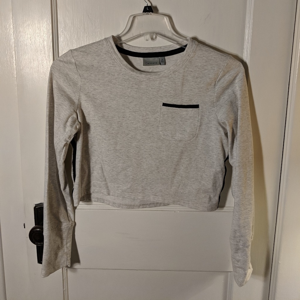 Athleta crop long sleeve